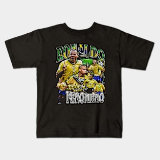 Ronaldo De Lima Fenomeno Kids T-Shirt